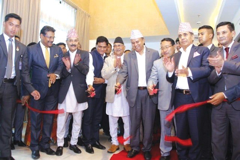 पुर्बराजाको होटल प्रधानमन्त्री के.पि ओलीद्वारा उदघाट्न
