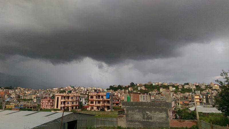 ‘गुलाब’ चक्रवात‍को नेपालमा सामान्य प्रभाव पर्ने