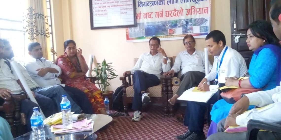 मोरङ र सुनसरीमा डेंगुका बिरामी फेला, स्वास्थ्यकर्मी  द्वारा सतर्क रहन आग्रह