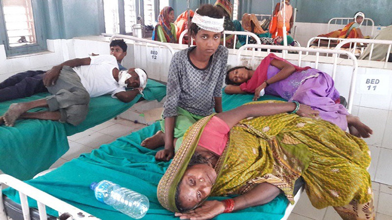 जग्गा विवादमा एक पक्षको कुटाइबाट दुई वर्षीय अबोध बालकसहित सात जना घाइते