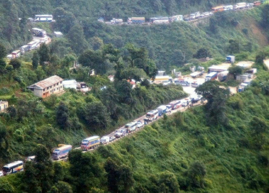 धादिङमा जाम,बस भित्रै बिरामीको  मृत्यु