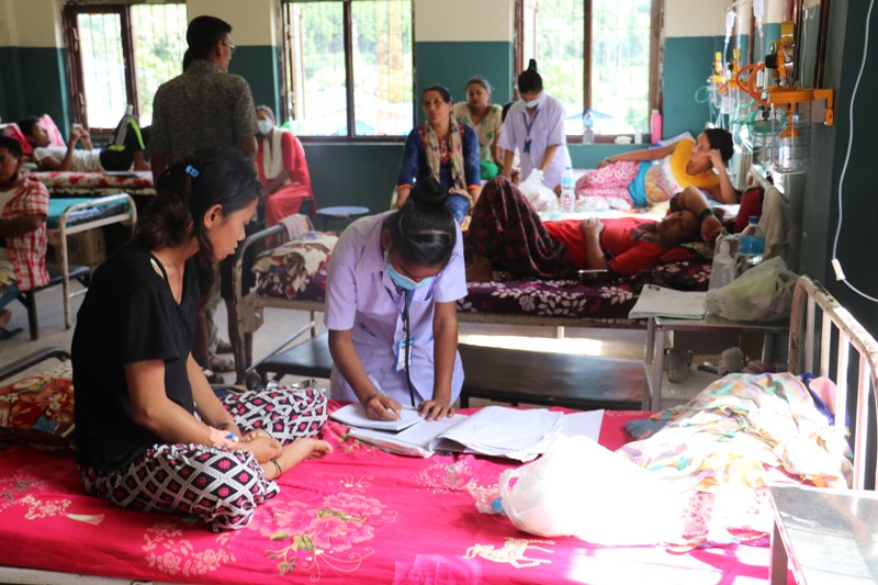 देशै भरि डेंगुको प्रकोप,छ जनाको मृत्यु तीन हजार भन्दा बढी प्रभावित