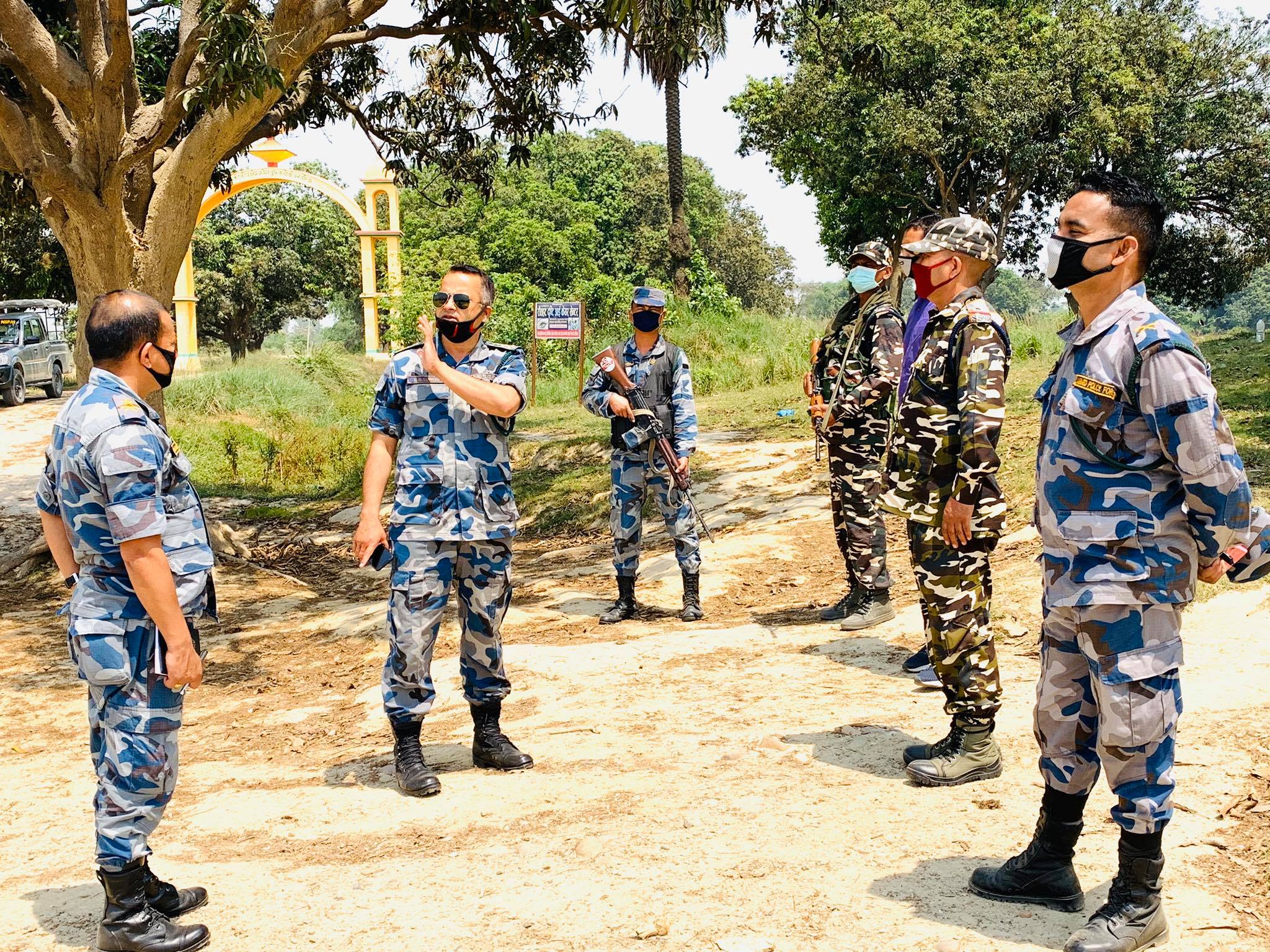 कोभिड-१९ : बाराको सीमा क्षेत्रमा सशस्त्र प्रहरी बलको उच्च सतर्कता