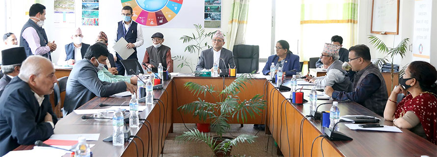 नयाँ नक्साअनुसार राष्ट्रियसभा सांसदको लोगो फेर्ने निर्णय
