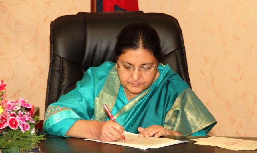 राष्ट्रपति नेकपाको कि नेपालीको ?