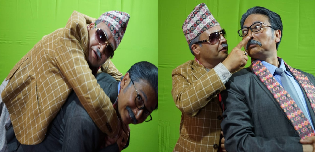 प्रचण्ड अाेलीकाे गाईजात्रा