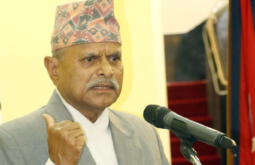 डा. केसीले नागरिककाे माग उठाउनुभएकाे छ, सरकारले वार्तामार्फत सम्बाेधन गर्नुपर्छ : पूर्वराष्ट्रपति यादव