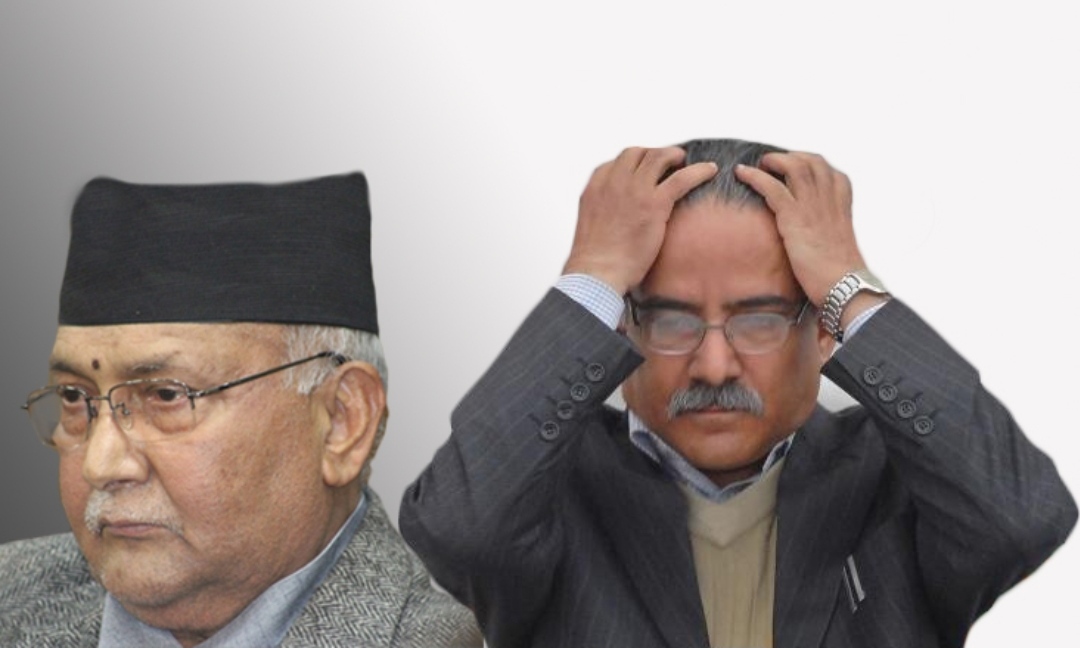 ओली प्रचण्ड दुवै रक्षात्मक
