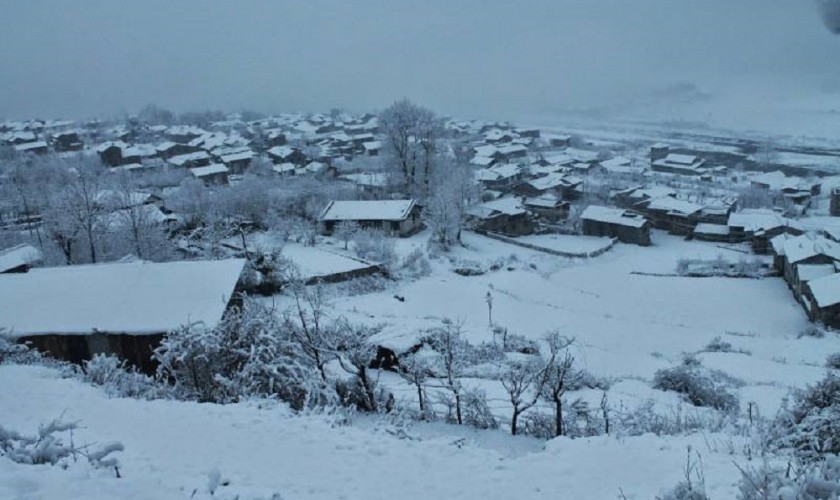 हुम्लामा हिमपात , माइनस सात डिग्री तापक्रम