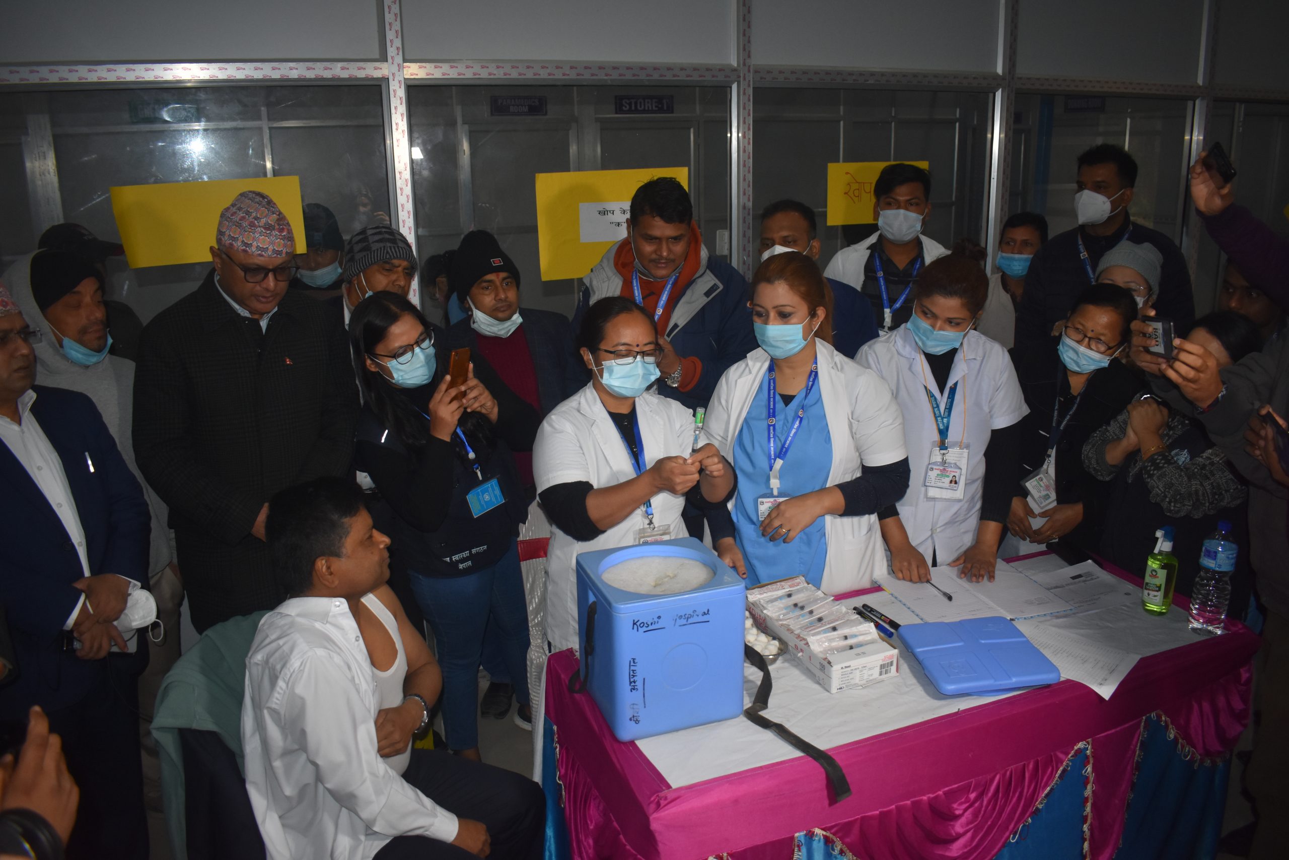 प्रदेश १ मा १३ हजार भन्दा बढीले लगाए कोरोना विरुद्धको खोप