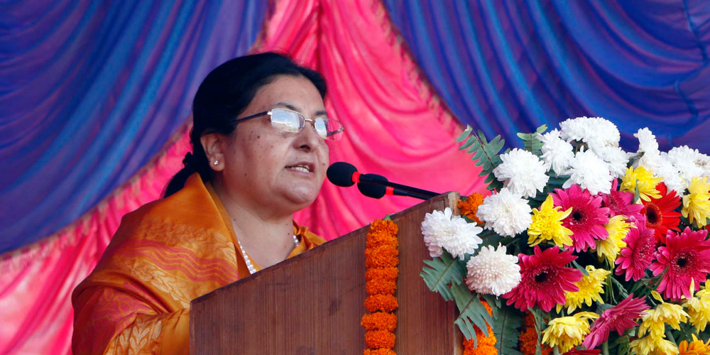 राष्ट्रपतिद्वारा तीजको शुभकामना
