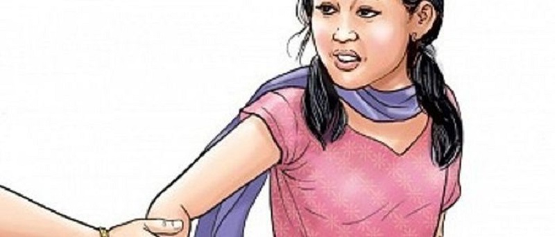 भारत लैजादै गर्दा बालिकाको उद्धार, दुई पक्राउ