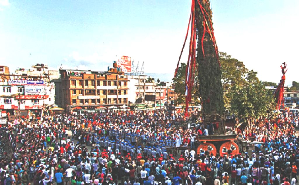 सेतो मच्छेन्द्रनाथको रथयात्रा सम्पन्न, मूर्ति आज मन्दिरमा राखिने