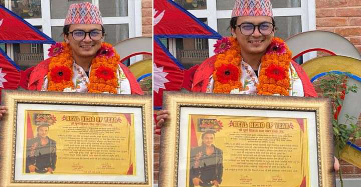 पल शाह ‘रियल हिरो’ द्वारा सम्मानित