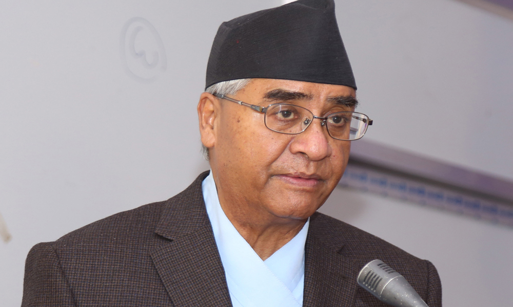 नेपाली कांग्रेसको सभापतिमा शेरबहादुर देउवा पुनः निर्वाचित