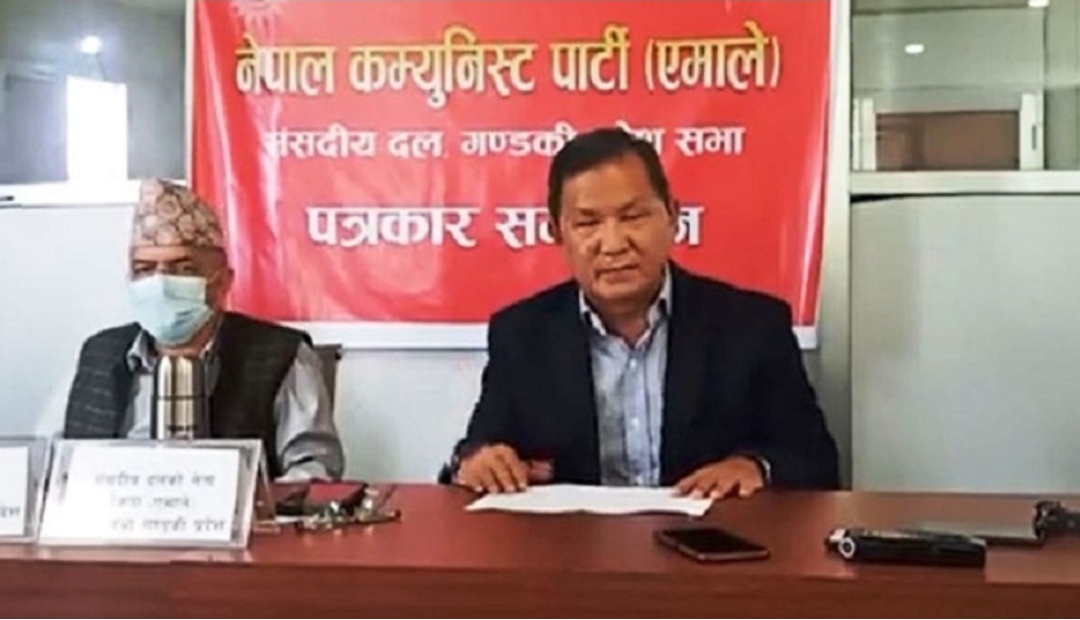 प्रदेश सरकारले १६ करोड भ्रष्टाचार गर्‍यो : पृथ्वीसुब्बा गुरुङ