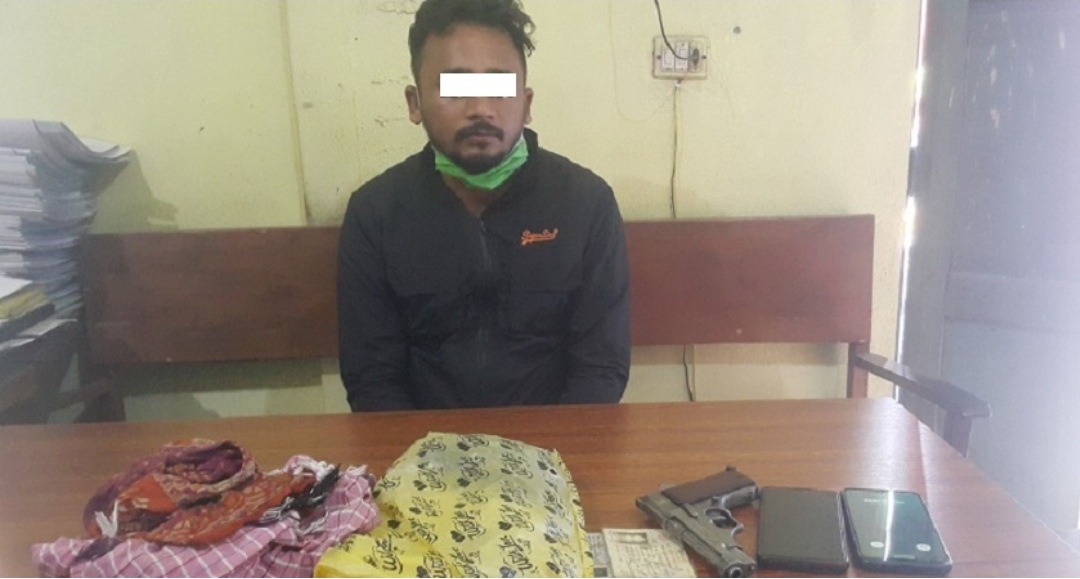 बानेश्वरबाट पेस्तोलसहित एक युवक पक्राउ