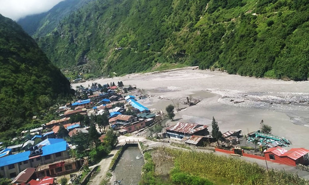 नयाँ ट्रयाक बनाएर जोडिँदै चामेदेखि माथिल्लो मनाङ