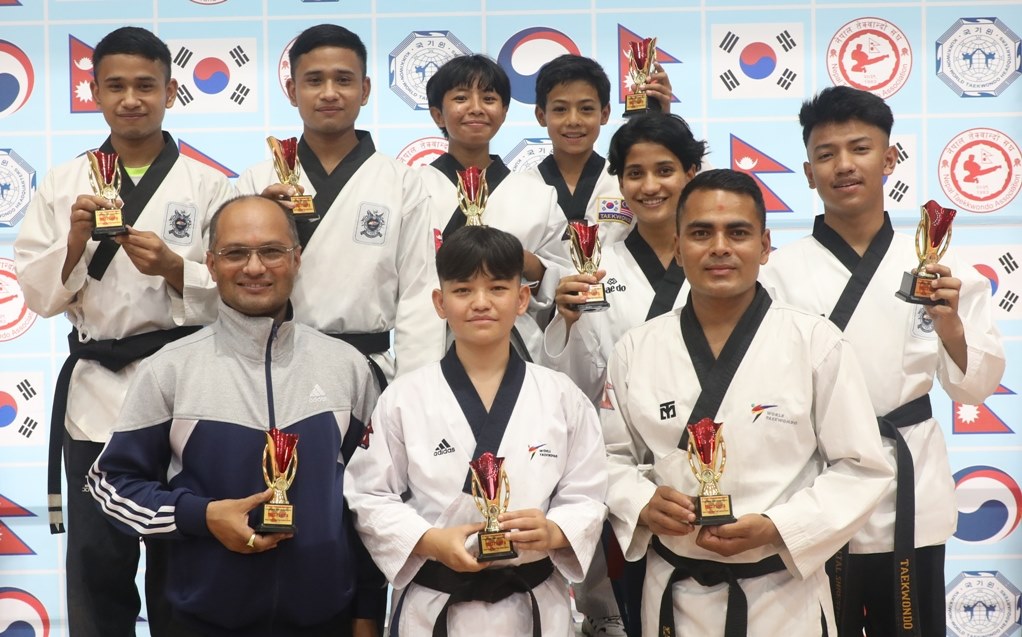 भर्चुअल पुम्से तेक्वान्दो प्रतियोगिताबाट अन्तर्राष्ट्रिय प्रतियोगिताका लागि ११ खेलाडी छनोट