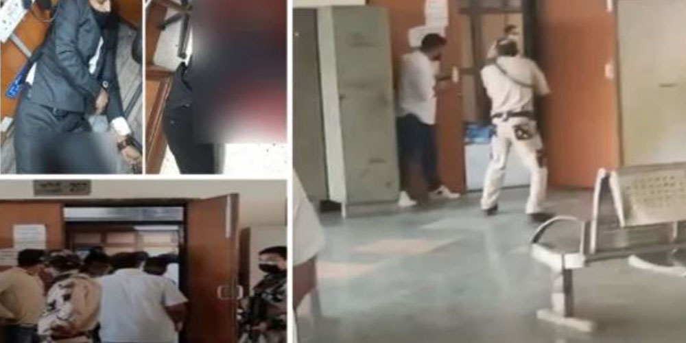 नयाँ दिल्ली रोहिणीको अदालतमा गोली चल्यो,
