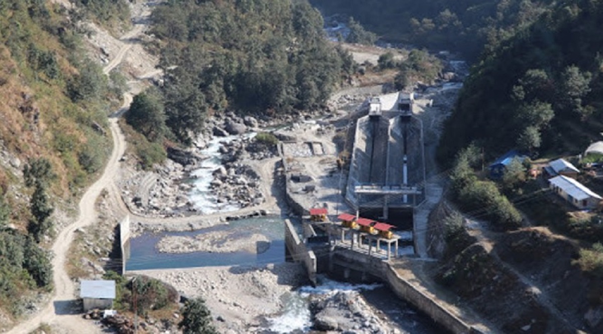 चार महिनापछि सुरु भयो राहुघाट जलविद्युत् आयोजनाको बाँध निर्माण