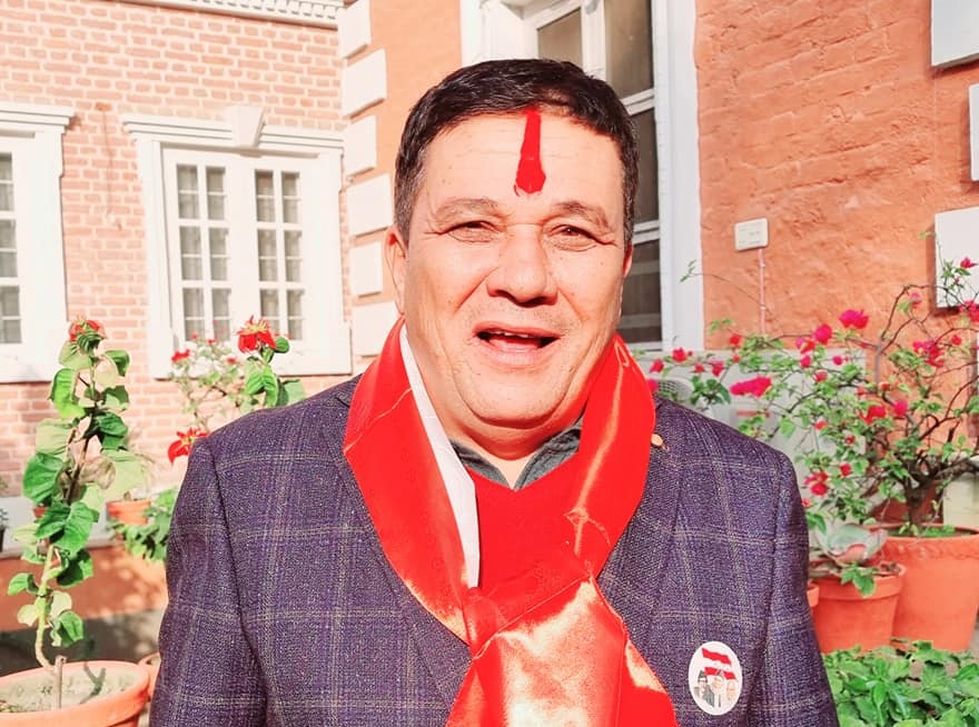 नेपाली कांग्रेस काठमाडौँको सभापतिमा बानियाँ