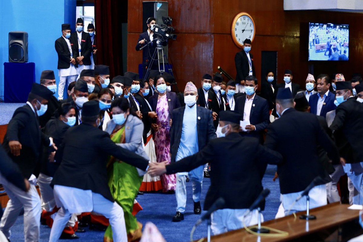 प्रतिनिधिसभाको बैठक शुक्रबारसम्मका लागि स्थगित