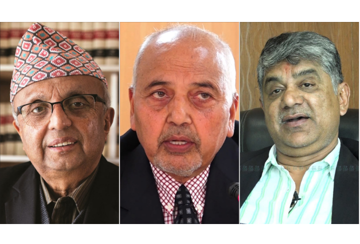 राष्ट्र बैंकका गभर्नरका पक्षमा बहस गर्दै वरिष्ठ अधिवक्ताहरू