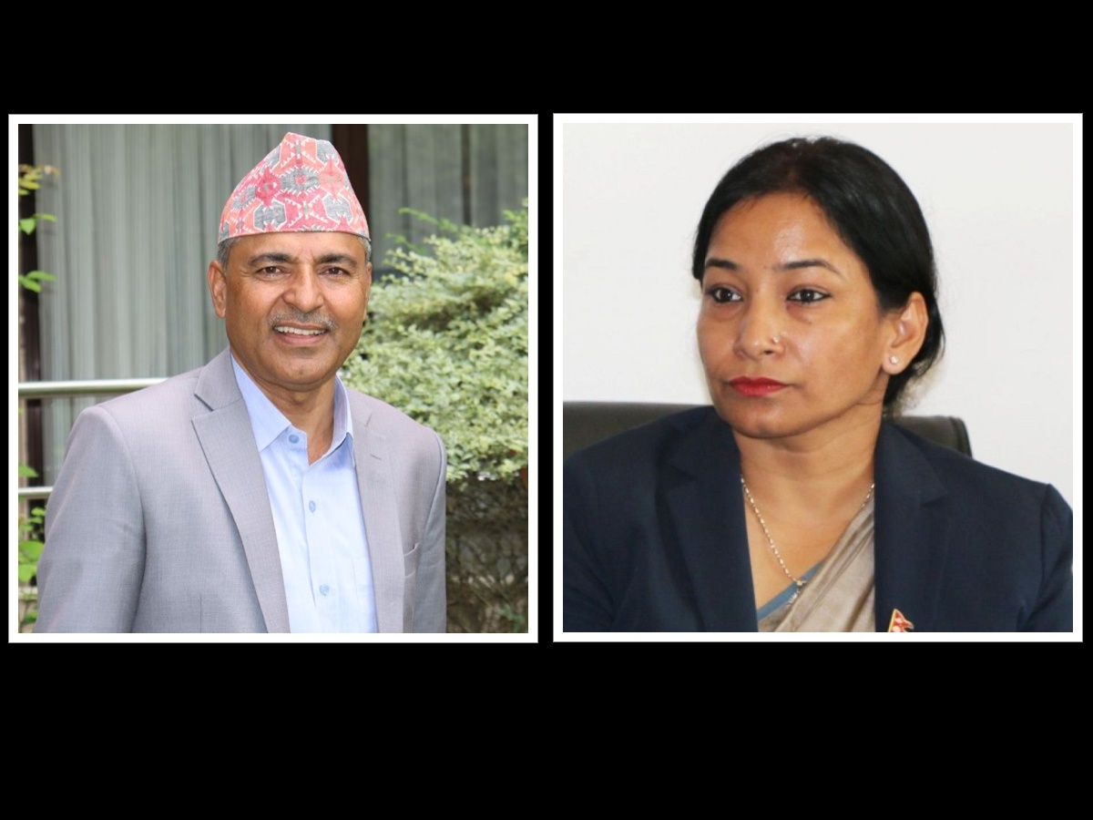 रेनु दाहाल र विजय सुवेदीबीच भरतपुरमा भिडन्त