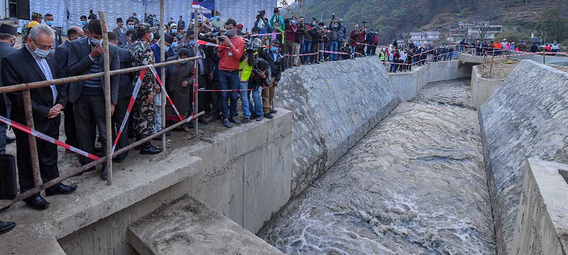 मेलम्चीको पानी आइपुग्यो सुन्दरीजलमा