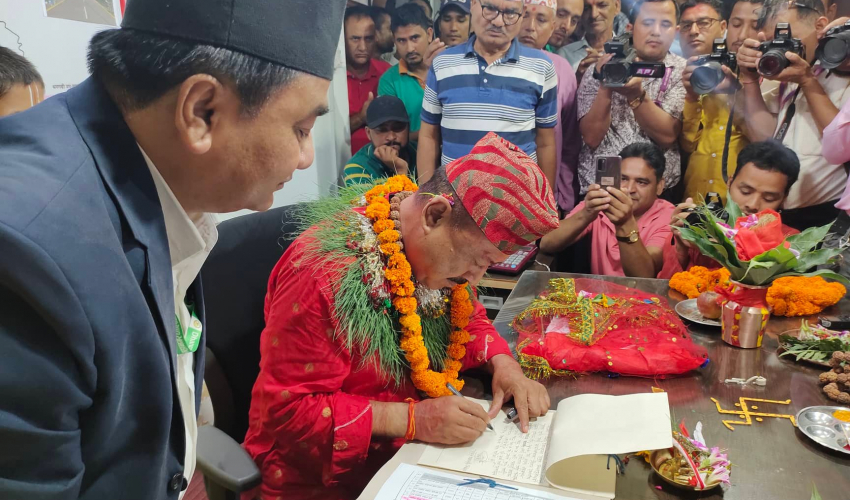 धनगढीको विकासका लागि पञ्चवर्षीय योजना बनाई अघि बढ्ने हमालको पहिलो निर्णय
