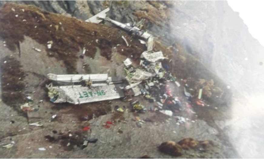 दुर्घटनाग्रस्त अवस्थामा भेटियो हराइरहेको तारा एयरको जहाज