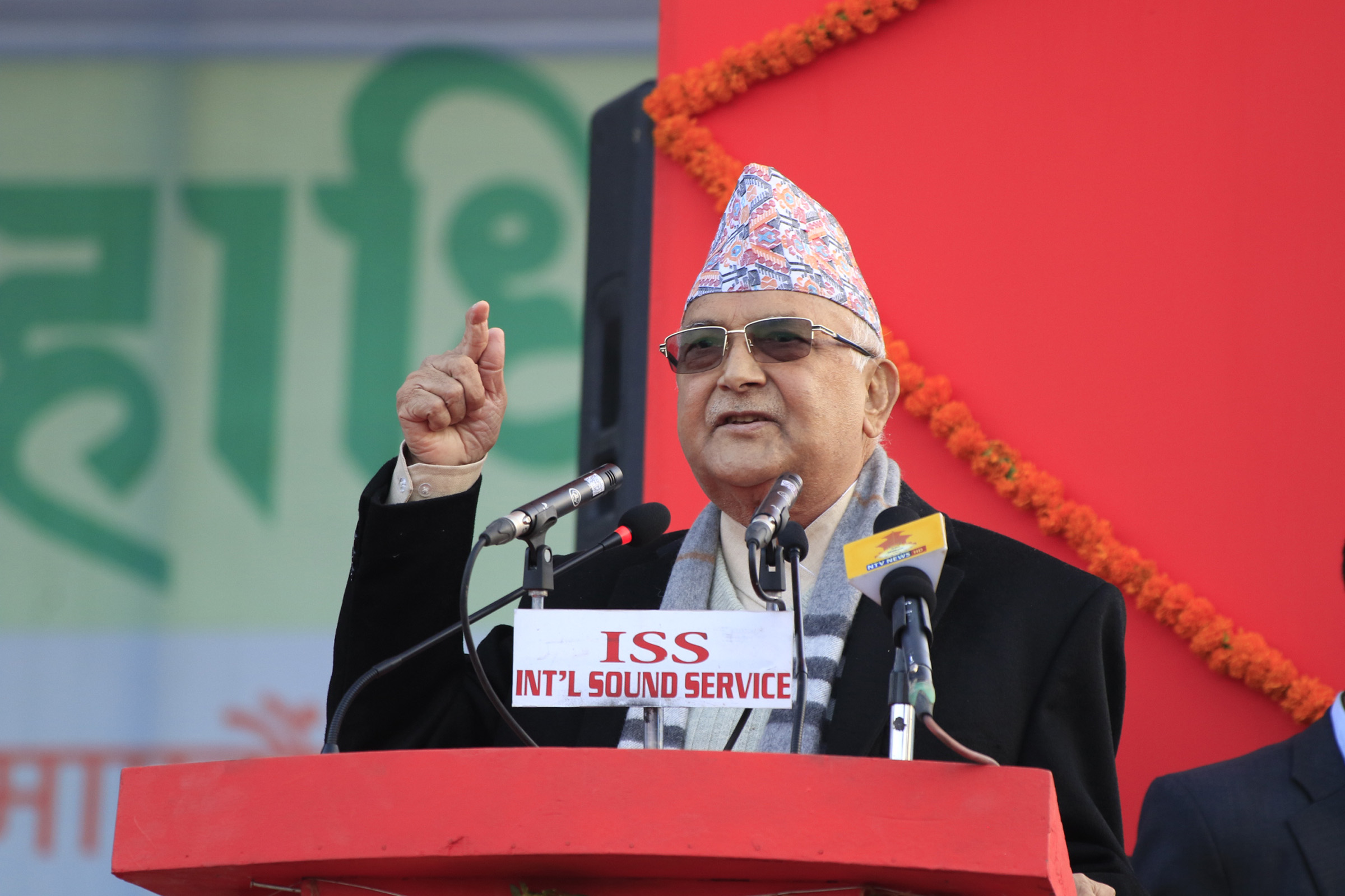 एमालेले आज काठमाडौँमा चुनावी सभा गर्दै
