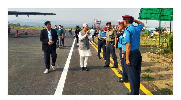 कांग्रेस उपसभापतिलाई सुर्खेतमा स्वागत