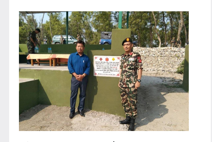 महाकालीपारि सेनाद्वारा शवदाह गृह निर्माण