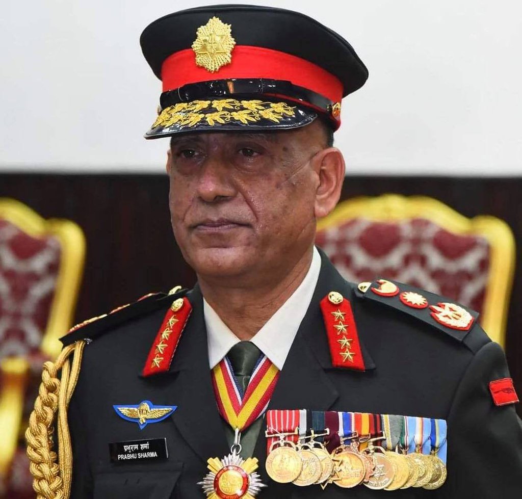 प्रधानसेनापति शर्मा असार ४ गते लेबनान, सिरिया र अमेरिकाको भ्रमणमा निस्कने