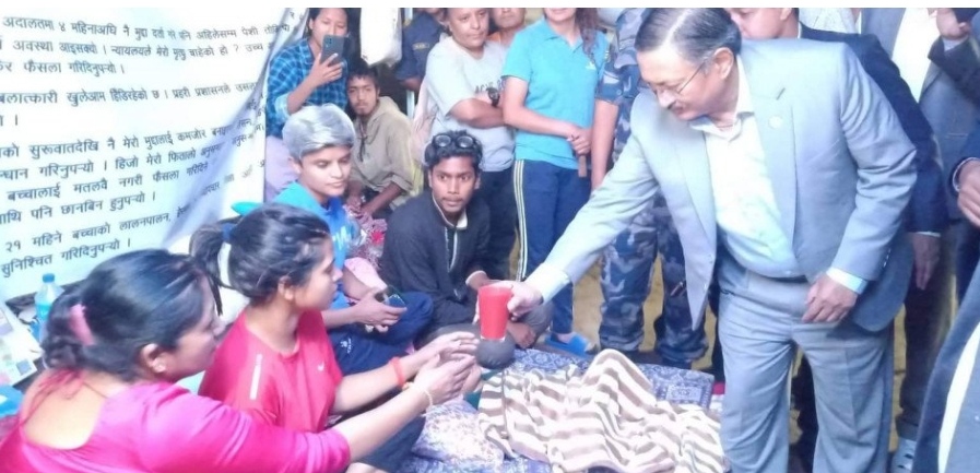 निहारिकाले तोडिन् अनसन