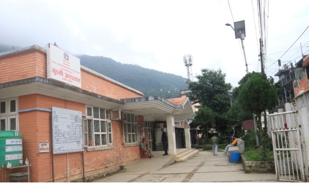 अब्बल बन्दै गुल्मी अस्पताल, बढ्दै बिरामी