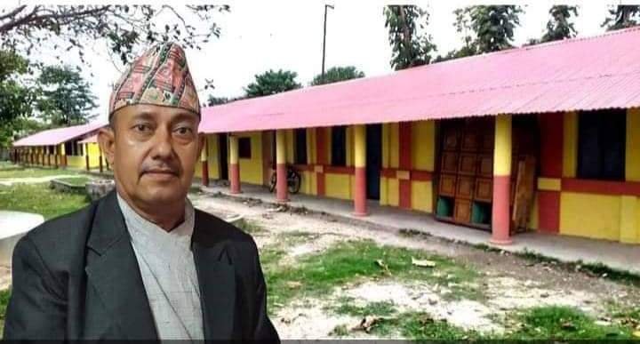 गौरादह ३ नम्बर वडाका सामुदायिक विद्यालयको स्वरुप फेराउन लागिपरे वडाध्यक्ष भण्डारी