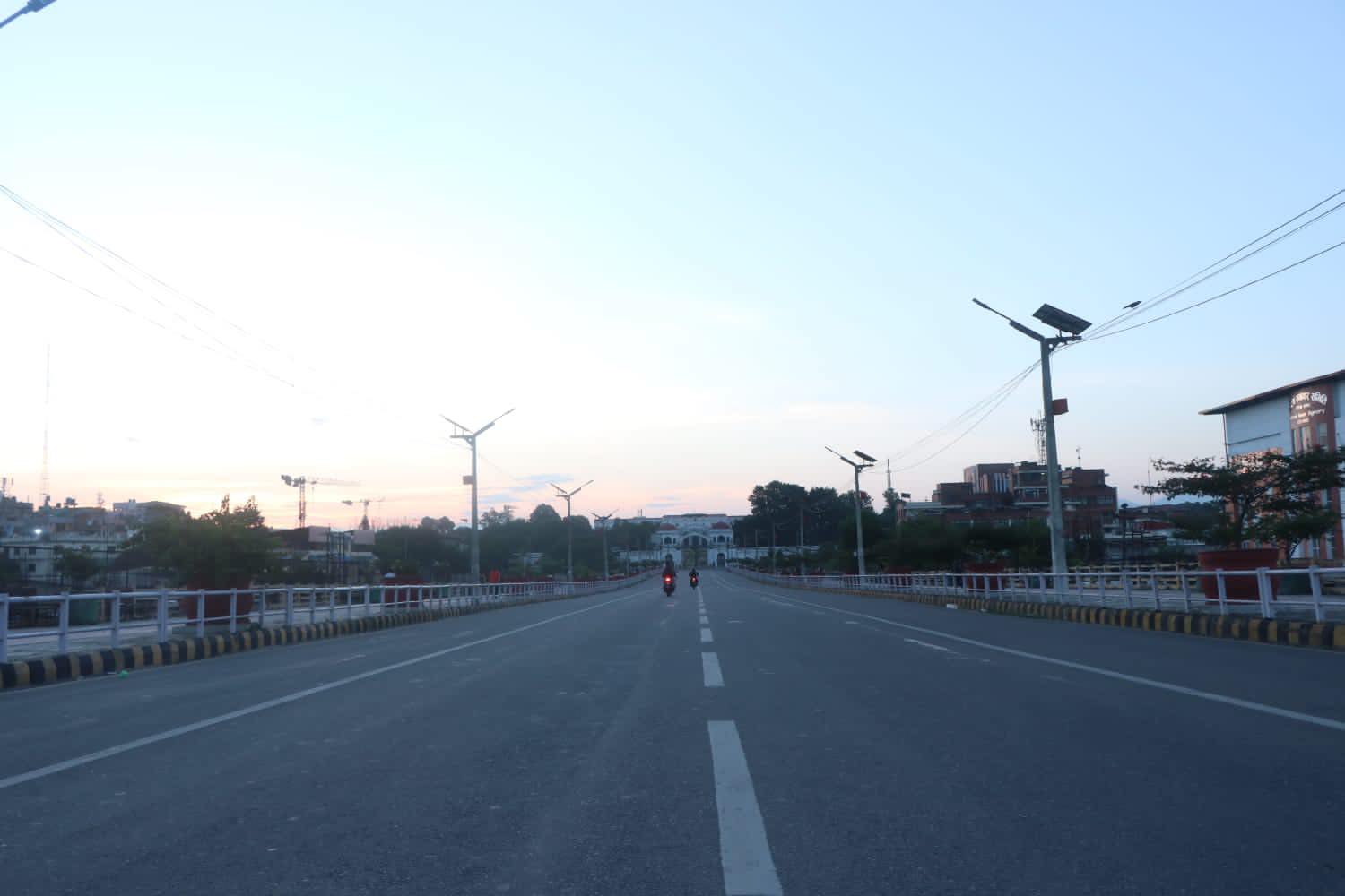 बन्दको काठमाडौं उपत्यकामा सामान्य प्रभाव