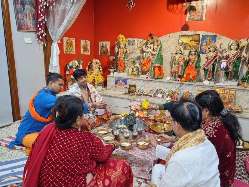 अस्ट्रेलियाका शिव मन्दिरमा भक्तजनको घुइँचो, एडिलेडमा निस्क्यो बोलबम यात्रा