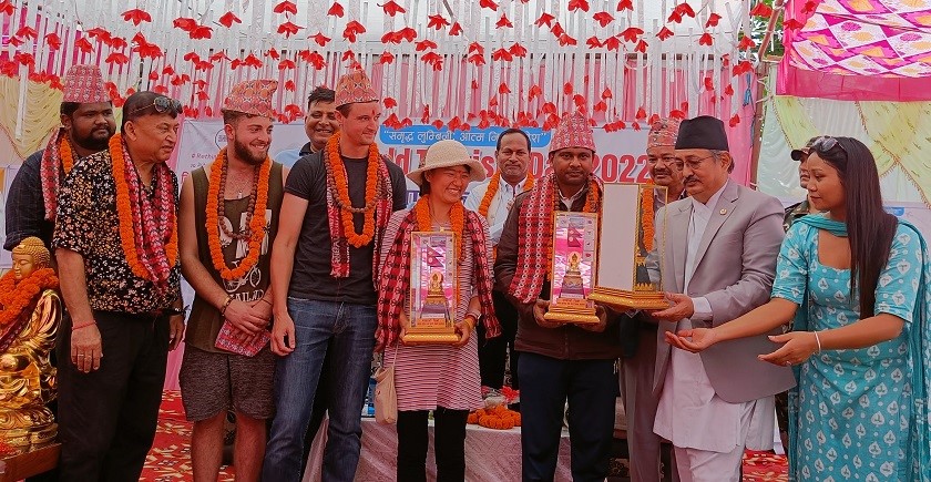विश्व पर्यटन दिवस : गृहमन्त्रीले गरे विदेशी पर्यटकलाई स्वागत
