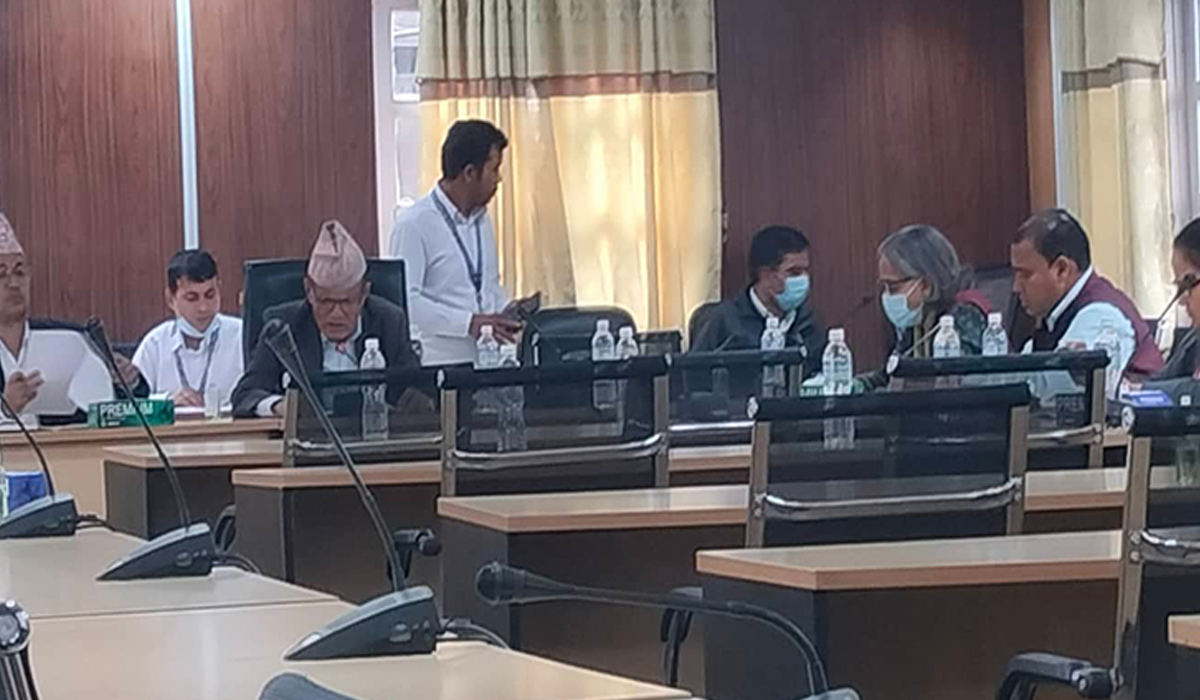 महाअभियोग सिफारिस समिति बैठक ३ बजेसम्मका लागि स्थगित