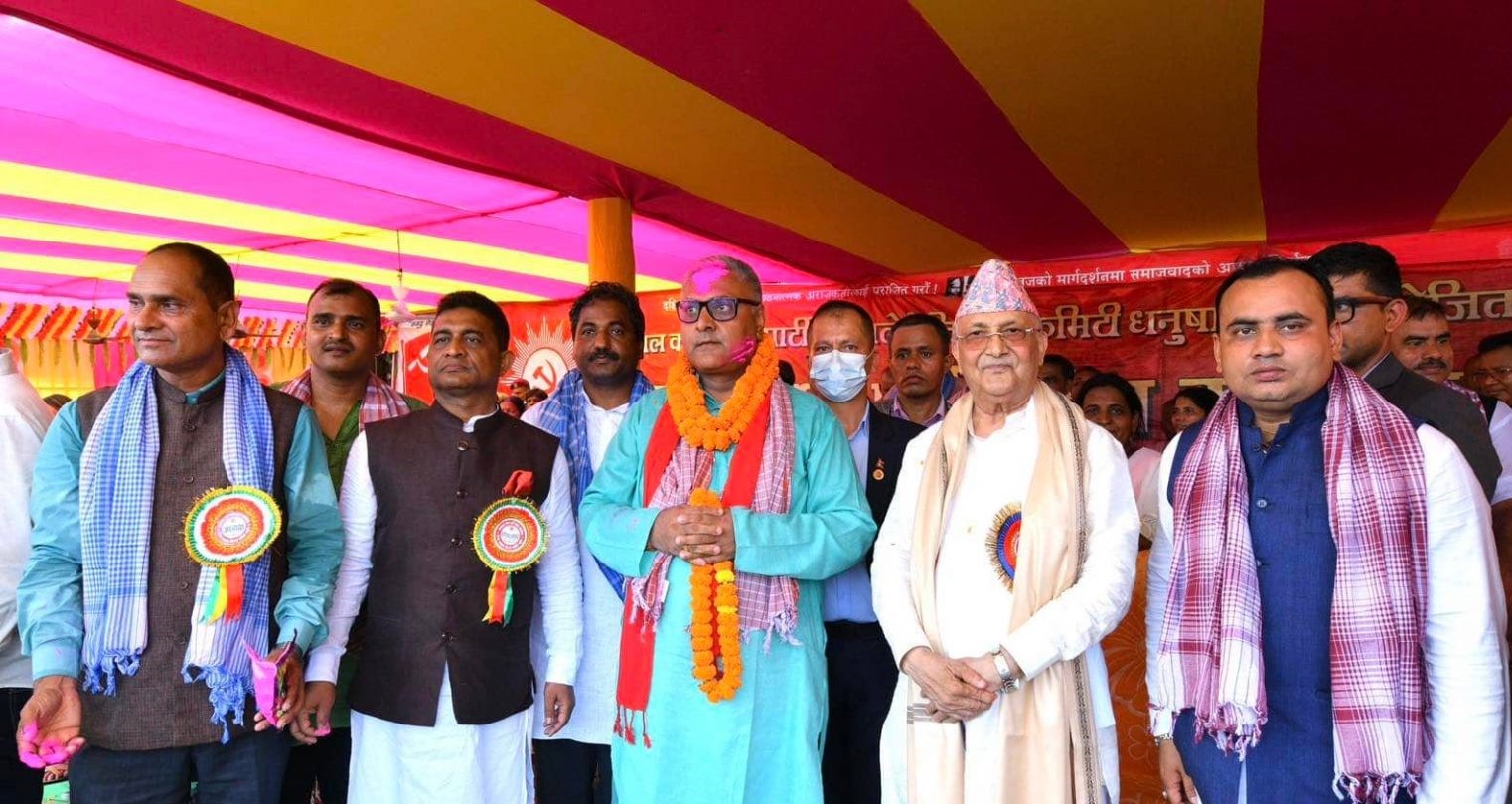 लोसपाका प्रमुख सचेतक अरगरिया एमाले प्रवेश