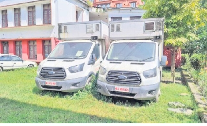 २४ करोडका खाद्य परीक्षण भ्यान ४ वर्षदेखि अलपत्र