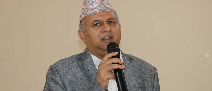 गठबन्धन सरकार पूर्ण रुपमा असफल भएको एमाले महासचिव पोखरेलको भनाई