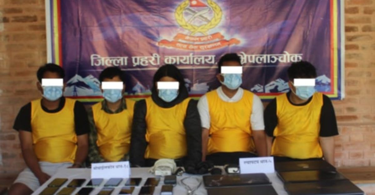 जुवा खेलाएको आरोपमा ५ जना पक्राउ